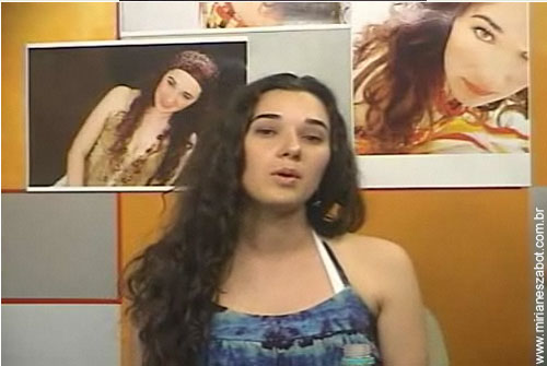Assistir: Link V&iacute;deos --> Programas de TV. . Mirian&ecirc;s Zabot, apresentando seu Cd Mosaico Foto-Prosaico no Programa Lounge Cultural da All TV. Apresentado por Marcos Cutolo e Tomas Kenedi (www.alltv.com.br). (S&atilde;o Paulo - 30/11/2008)