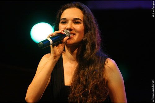 Show Mosaico Foto-Prosaico - Mirian&ecirc;s Zabot, no Centro Cultural S&atilde;o Paulo. Foto: Vinicius Campos (S&atilde;o Paulo 26/03/2009)